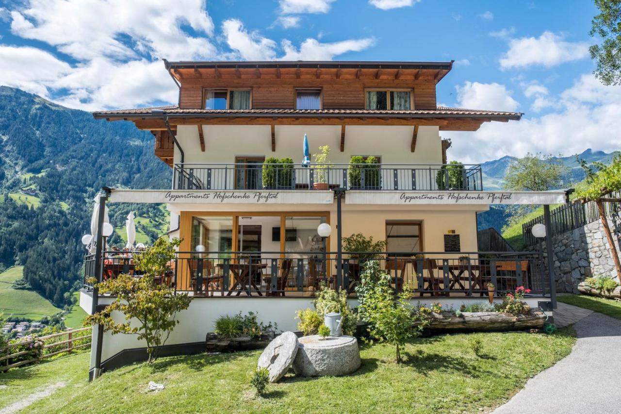 Hofschenke Pfeiftal - Bergblick Appartement San Martino di Castrozza Buitenkant foto